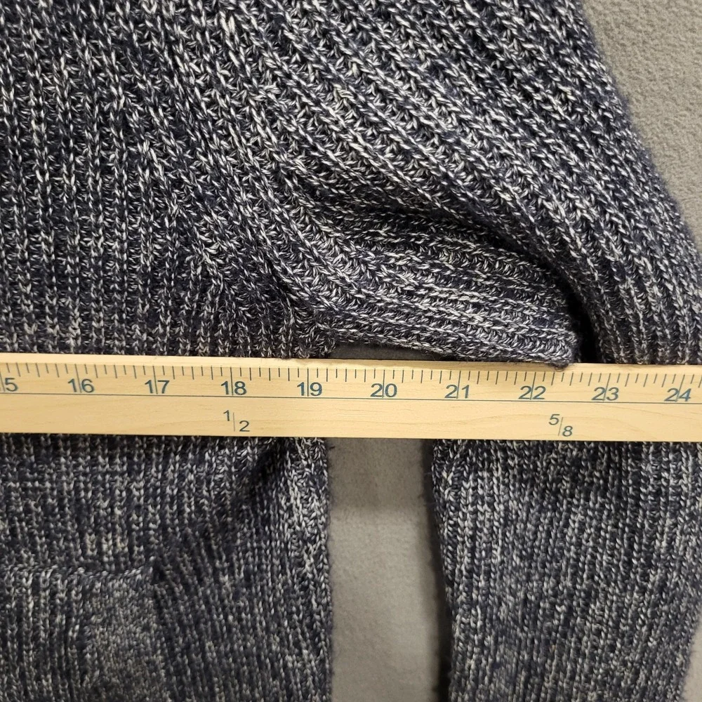 Banana Republic Sweater Men Medium Cardigan Chunky Shawl Neck Button Up Academia